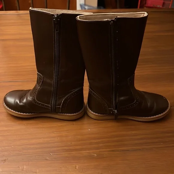 Toddler Leather Boots - Picture 4 of 9